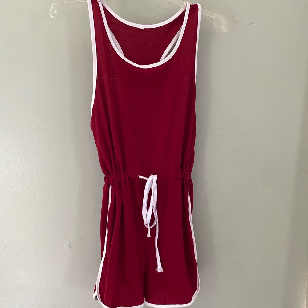 Red romper